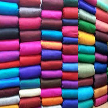 Plain Cotton Silk Fabric