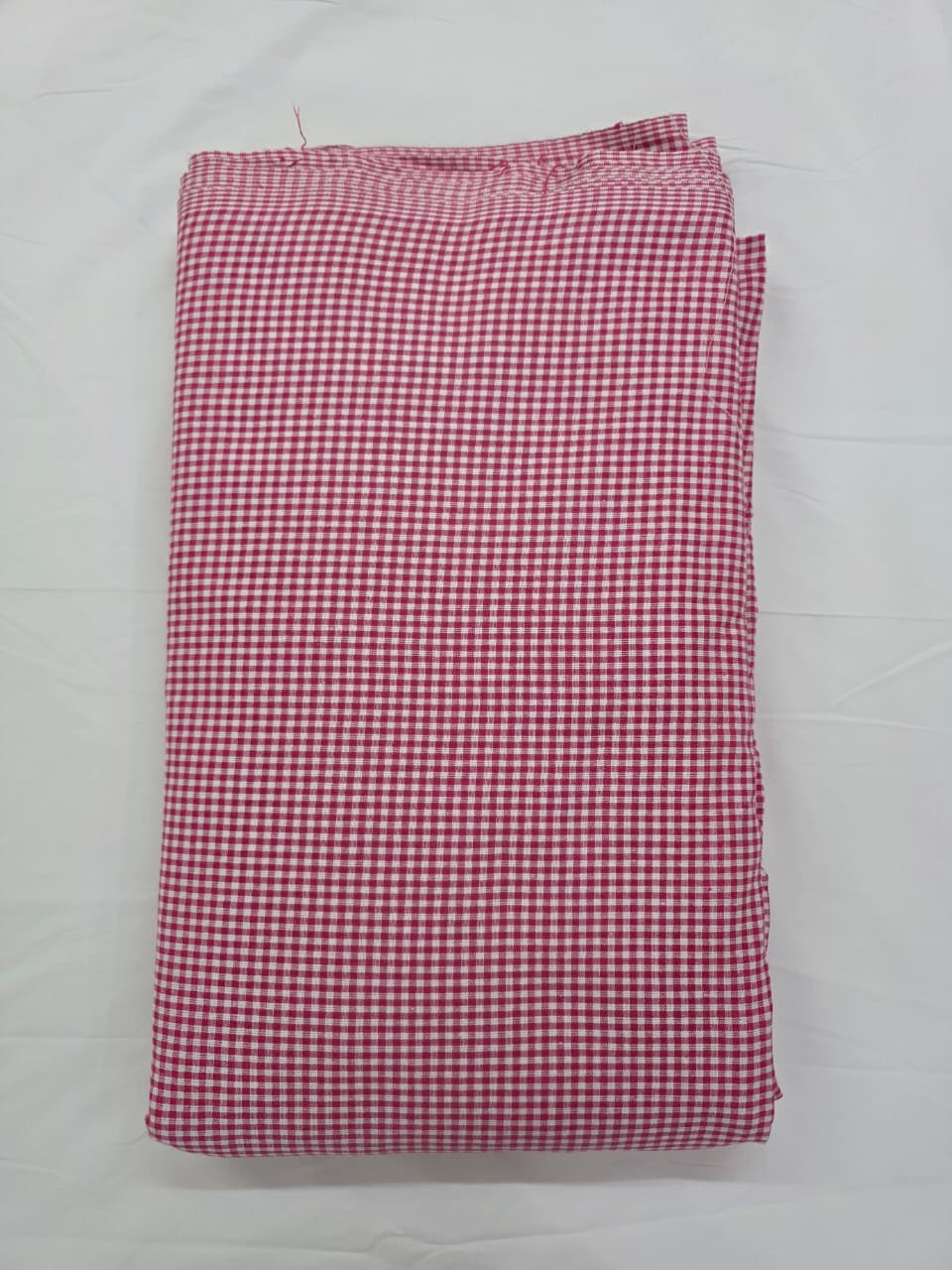 South Cotton Export Quality Checks Fabric, South Cotton Check Fabric, South Cotton Border Fabric for Wedding Dress,  South Cotton Check Fabric Decoration,  South Cotton Check Gown Fabric