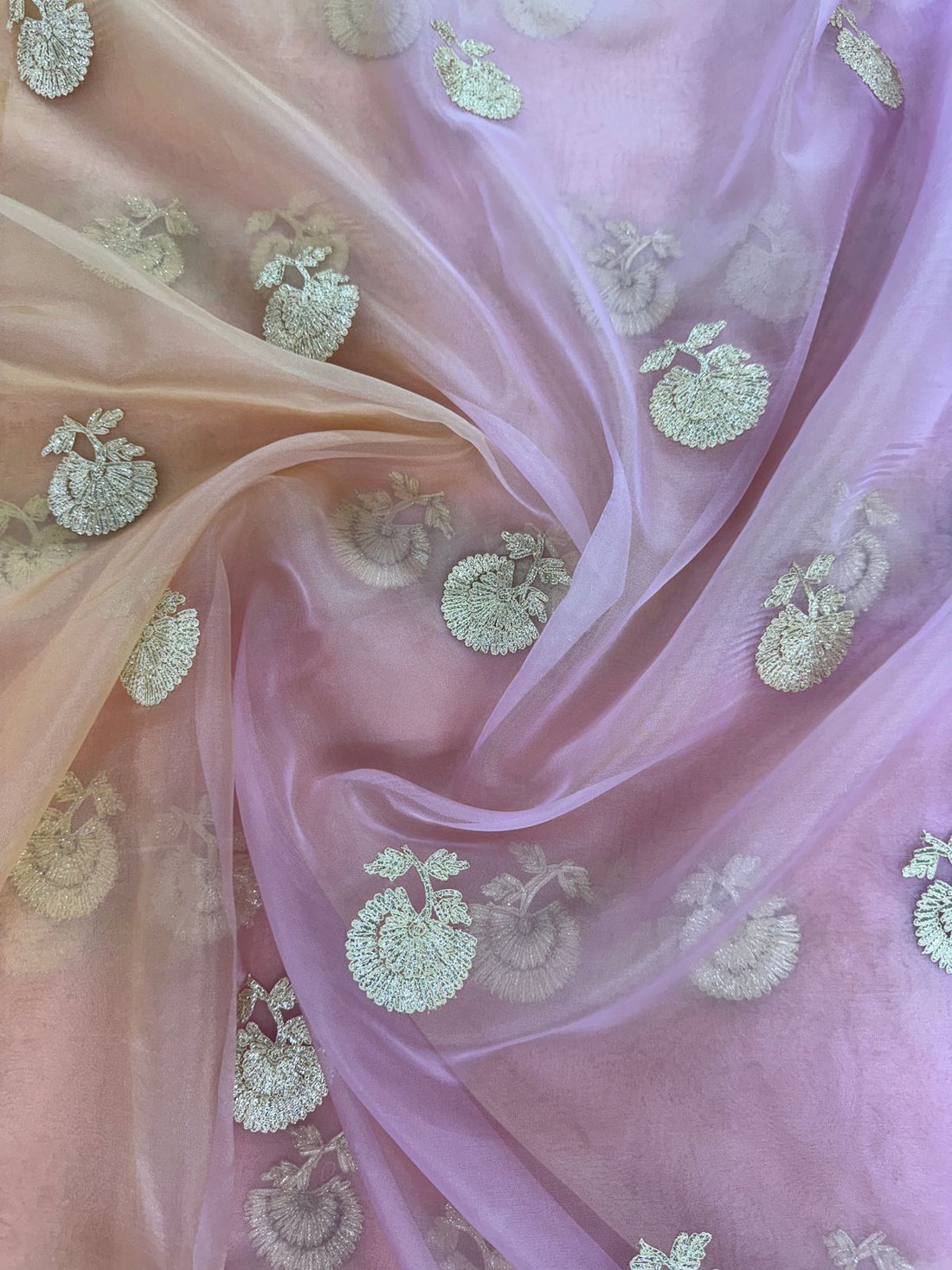 Double Color Sheer Organza Fabric, Luxurious Sheer Organza Fabric, Lightweight Sheer Organza Fabric For Party, Organza Fabric Wedding, Sheer Organza Silk Fabric Decoration Gown Fabric By Yard/Meter
