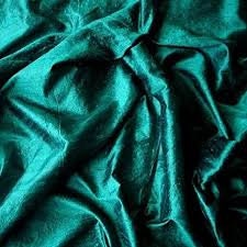 Peacock Green Poly Dupioni, Silk Dupioni Fabric by the meter, Royal Blue Silk, Bridal Silk,Fat Quarter, Slub Silk Dupioni by the yard