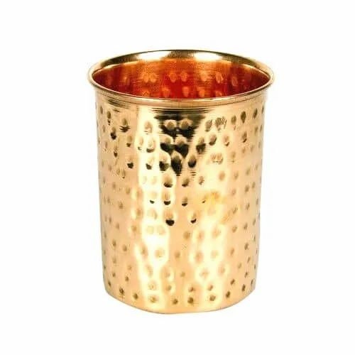 100% Pure Copper Mugs, Copper Glass Tumblers 250ml, High Quality Copper Water Glasses Handmade India Ayurveda Yoga minimalist Healthy